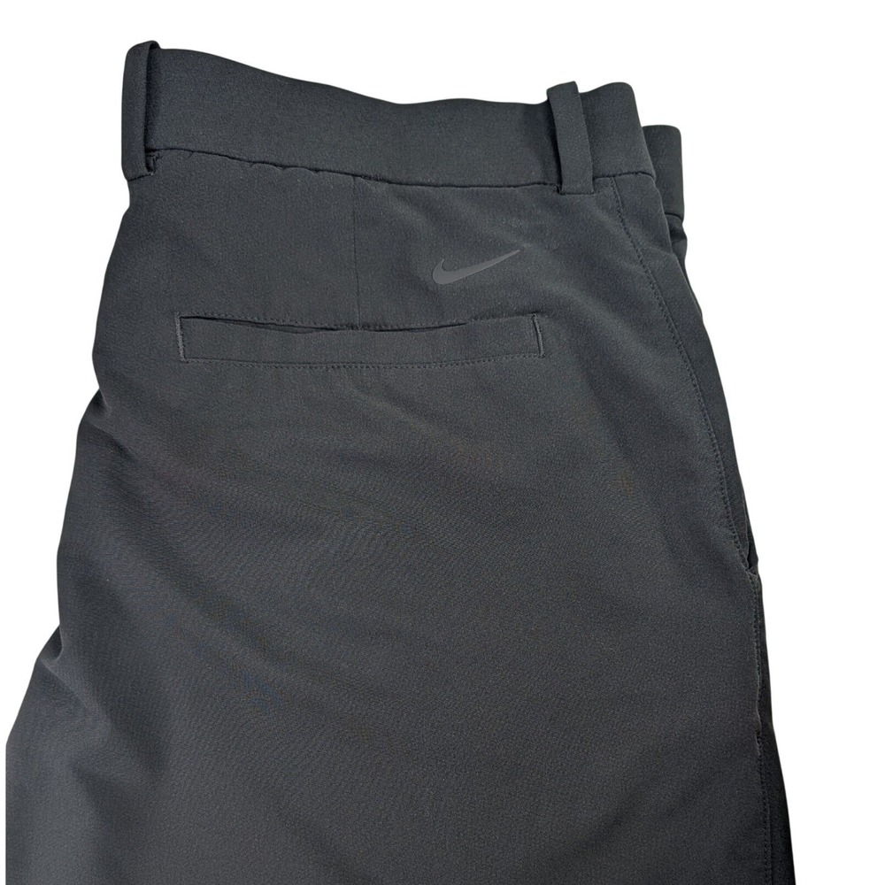 Nike Golf Shorts Mens 38 Black Dri-FIT Flat Front Performance CU9740-010